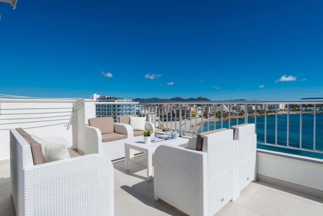 Luisamar Sea View Apartment มานากอร์ ภายนอก รูปภาพ